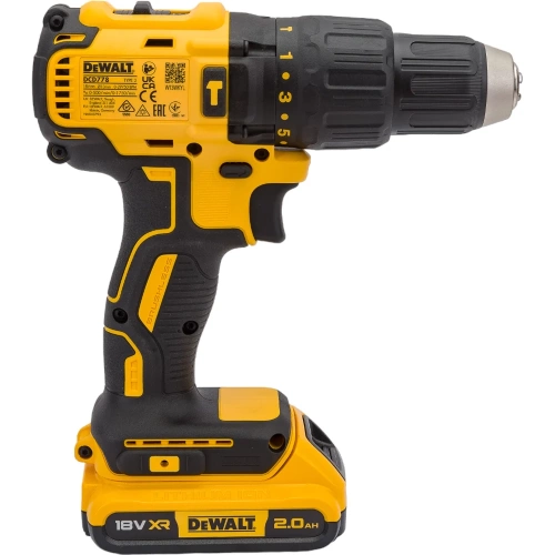 Аккумуляторная ударная дрель Dewalt DCD778D2T-QW фото 5