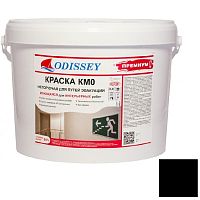 Краска негорючая для потолков и потолков ODISSEY Premium ВДАК-213 КМ0 (НГ) моющаяся чёрная 14 кг