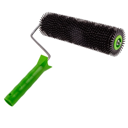 Валик игольчатый для наливных полов с ручкой, острая игла, 240 мм Сибртех фото 2 Валик игольчатый для наливных полов с ручкой, острая игла, 240 мм Сибртех фото 2