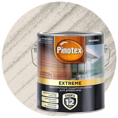 Пропитка для древесины Pinotex Extreme 5351747 белая 2,5 л