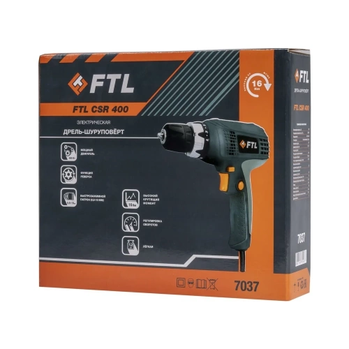 Дрель-шуруповерт FTL CSR 400 7037 фото 10 Дрель-шуруповерт FTL CSR 400 7037 фото 10