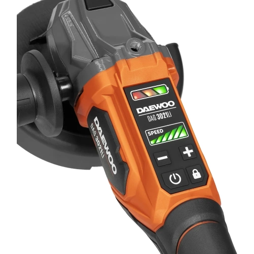 Углошлифовальная машина аккумуляторная DAEWOO без АКБ и ЗУ DAG 3021Li фото 6 Углошлифовальная машина аккумуляторная DAEWOO без АКБ и ЗУ DAG 3021Li фото 6