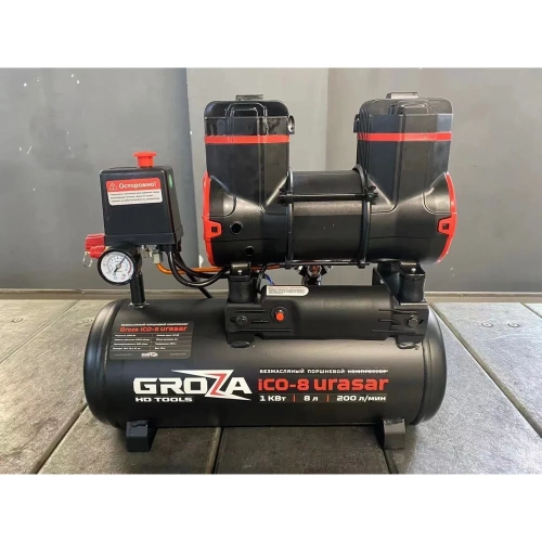 Компрессор Grozatools iCO-8 urasar G0303 фото 8