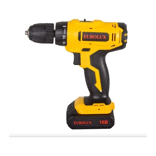 Аккумуляторная дрель-шуруповерт Eurolux ДА-16/2Li 72/14/51 фото 5