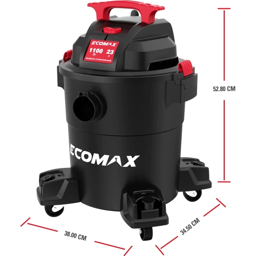 Пылесос из полипропилена 23Л ECOMAX EM19402P-6A фото 3 Пылесос из полипропилена 23Л ECOMAX EM19402P-6A фото 3