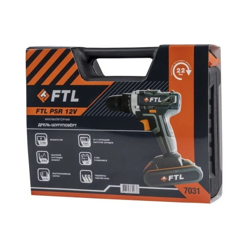 Дрель-шуруповерт FTL PSR 12V 7031 фото 10