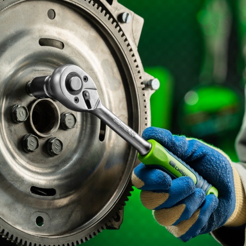 Ключ-трещотка 1/2", 45 зубьев, с быстрым сбросом, матовый хром Сибртех фото 10 Ключ-трещотка 1/2", 45 зубьев, с быстрым сбросом, матовый хром Сибртех фото 10