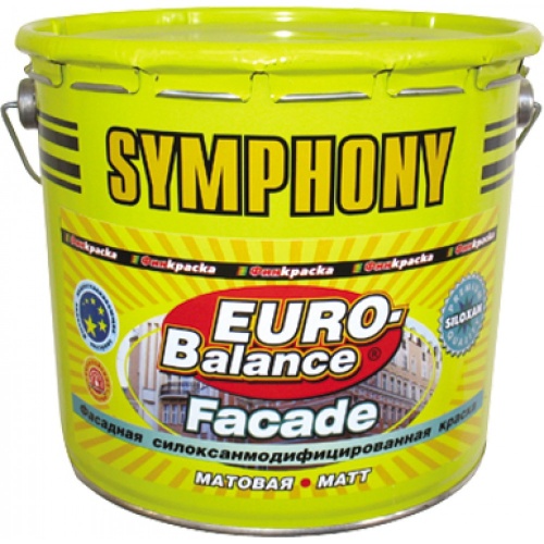 Краска Symphony Euro-Balance Facade Siloxan LС 2,7 л