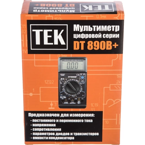 Мультиметр Ресанта TEK DT 890 B+ 61/10/224 фото 10 Мультиметр Ресанта TEK DT 890 B+ 61/10/224 фото 10