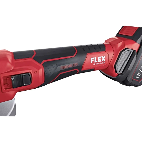 Аккумуляторная угловая шлифовальная машина с тормозом FLEX LB 125 18.0-EC/5.0 Set 499331 фото 3 Аккумуляторная угловая шлифовальная машина с тормозом FLEX LB 125 18.0-EC/5.0 Set 499331 фото 3