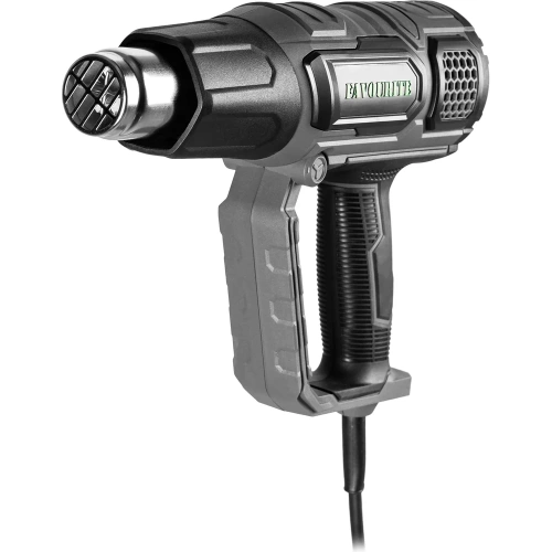Технический фен FAVOURITE 2000 Вт, 2 режима работы, 60/60-600 С, 300-500 л/мин, LCD дисплей, набор насадок FHGP 2000LCD PROF Технический фен FAVOURITE 2000 Вт, 2 режима работы, 60/60-600 С, 300-500 л/мин, LCD дисплей, набор насадок FHGP 2000LCD PROF
