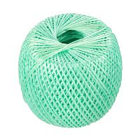 Шпагат полипропиленовый зеленый, 1.4 мм, L 500, Сибртех