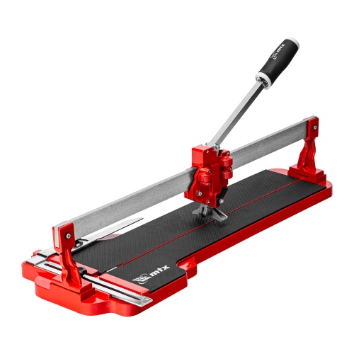 Плиткорез ручной монорельсовый 600 х 14 мм, ходовая каретка,9/4 рег. подшипников, литая станина// MTX фото 2