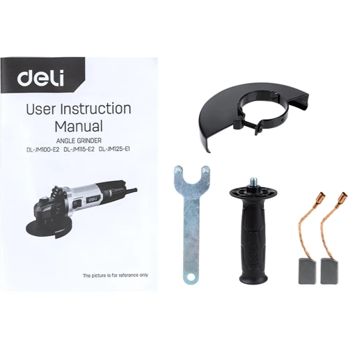 Угловая шлифмашина DELI DL-JM125-E1 103024 фото 10 Угловая шлифмашина DELI DL-JM125-E1 103024 фото 10