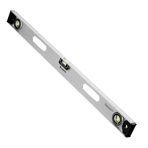 Уровень алюминиевый "Рельс", 800 мм, 3 глазка (1 поворотный) Matrix фото 2