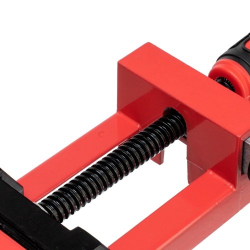 Струбцина угловая, быстрозажимная, 65/65 мм, двухкомпонентные обрезиненные рукоятки Matrix фото 5