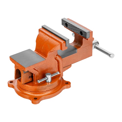 Тиски слесарные, 100 мм, поворотные, с наковальней Sparta фото 24