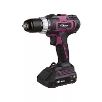 Дрель-шуруповерт аккумуляторная КМ АТОМ 18 В 2 Ач Li-Ion 2 АКБ и ЗУ CD-181/2 KIT