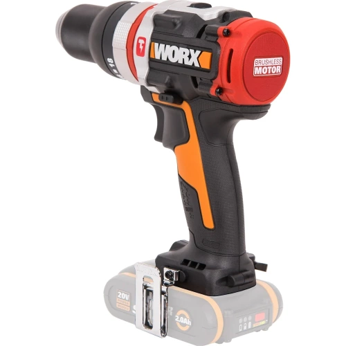 Аккумуляторная ударная дрель-шуруповерт WORX  20 В, 60 Нм, бесщеточная, без АКБ и ЗУ WX354.9 фото 6