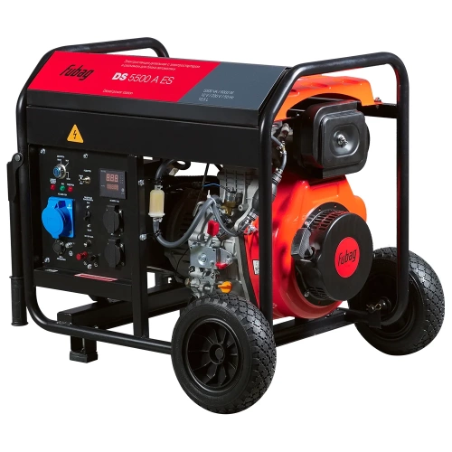 Дизельная электростанция с электростартером и коннектором автоматики FUBAG DS 5500 A ES 641694 фото 6