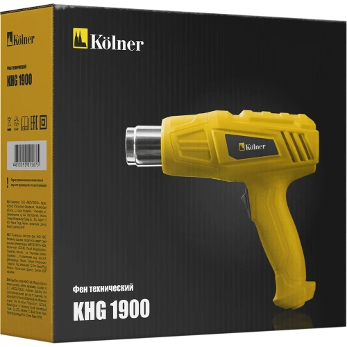 Технический фен Kolner KHG 1900 1900Вт 8032100086 фото 8 Технический фен Kolner KHG 1900 1900Вт 8032100086 фото 8