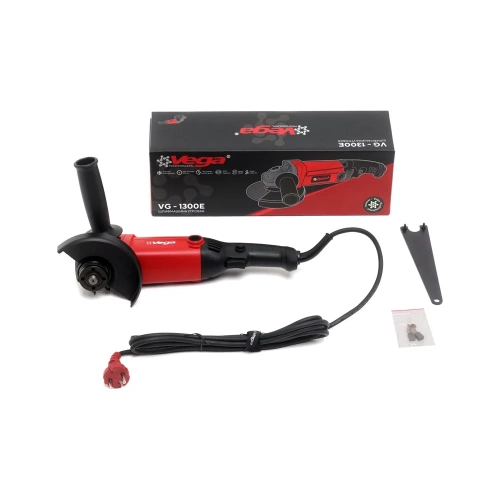 Углошлифовальная машина Vega 1300Вт, 125мм, 0-11000 об/мин VG1300E/125 фото 6 Углошлифовальная машина Vega 1300Вт, 125мм, 0-11000 об/мин VG1300E/125 фото 6