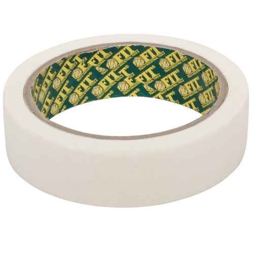 Лента клейкая малярная Fit 11312 креппированная 25 мм 20 м
