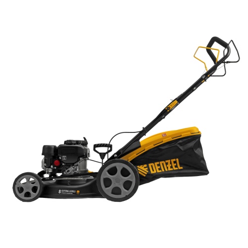 Газонокосилка бензиновая GLR-460SP-ZS, 149 см3, ширина 46 см, привод, травосборник 65 л Denzel фото 5