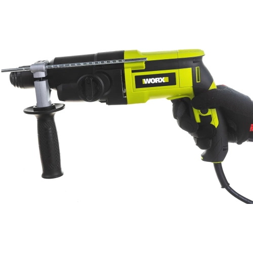 Перфоратор WORX Professional WU340S 800Вт, 26мм, 3Дж, кейс WU340S фото 11 Перфоратор WORX Professional WU340S 800Вт, 26мм, 3Дж, кейс WU340S фото 11