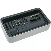 Аккумуляторная отвёртка HOTO с набором из 25 бит 3.6v cordless screwdriver, чёрный HTE0028IE