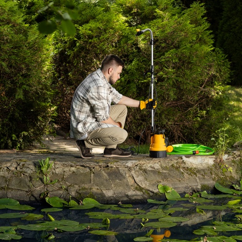 Дренажный насос для чистой воды DPB400, 400 Вт, подъем 11 м, 5500 л/ч Denzel фото 19