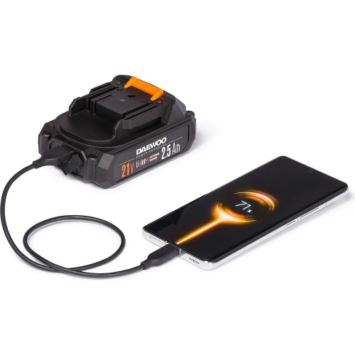 Ударный аккумуляторный винтоверт DAEWOO DAX 3021Li SET фото 3