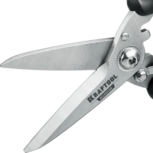Многофункциональные прямые технические ножницы KRAFTOOL Alligator 200 мм 23201 фото 8 Многофункциональные прямые технические ножницы KRAFTOOL Alligator 200 мм 23201 фото 8