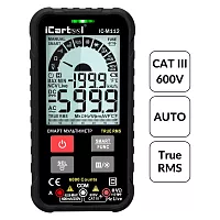 Цифровой смарт мультиметр iCarTool с подсветкой экрана CATIII 600V, TrueRMS, AC/DC IC-M112