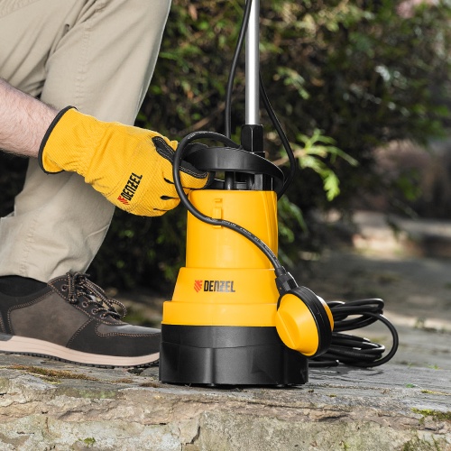 Дренажный насос для чистой воды DPB400, 400 Вт, подъем 11 м, 5500 л/ч Denzel фото 20