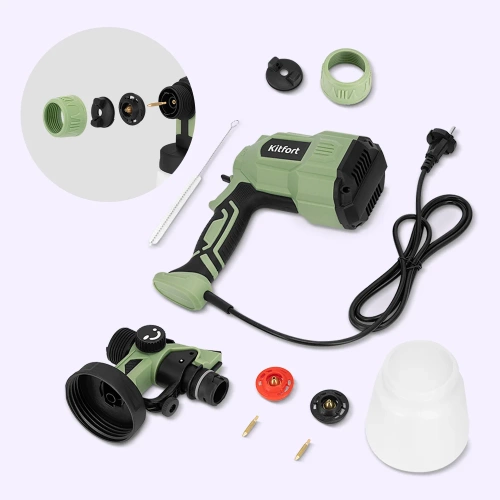 Электрический краскопульт Kitfort КТ-6496 фото 7