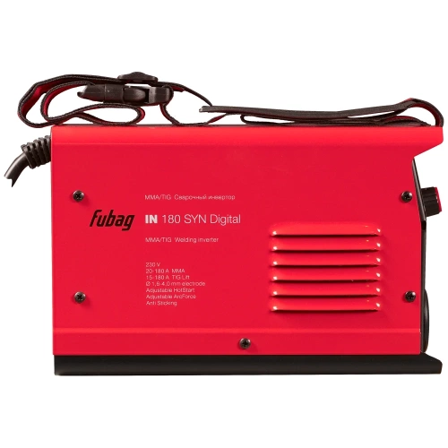 Сварочный инвертор FUBAG IN 180 SYN Digital 41387 фото 6