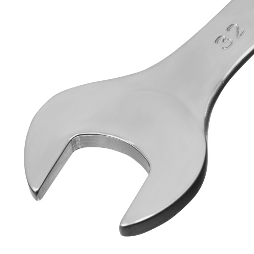 Ключ комбинированный, 32 мм, CrV, матовый хром Matrix фото 3