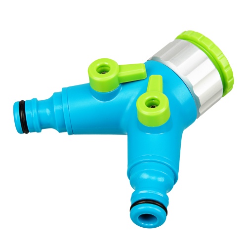 Разветвитель двухканальный с внутренней резьбой 3/4-1, с переключателем Palisad Luxe фото 2