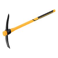 Кирка 2000 г, узкая, фиберглассовая обрезиненная рукоятка 900 мм Denzel