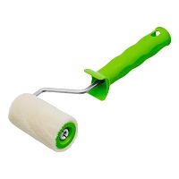 Валик "Велюр" с ручкой,  75 мм, ворс 5 мм, D 36 мм, D ручки 6 мм Сибртех