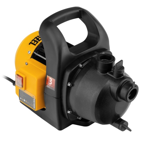 Садовый поверхностный насос GPL600, 600 Вт, 3000 л/ч, подъем 35 м, пластик Denzel фото 3