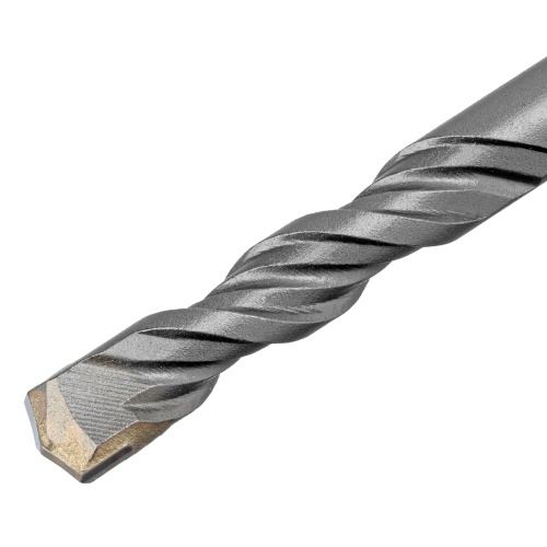 Бур по бетону, двойная спираль, три пылеотводящие кромки, 8 x 110 мм DENZEL фото 2