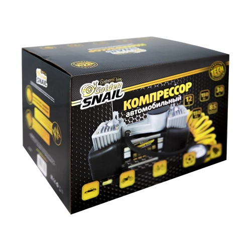 Компрессор Golden Snail UX META, 85 л, 2 поршневый GS9213 фото 5