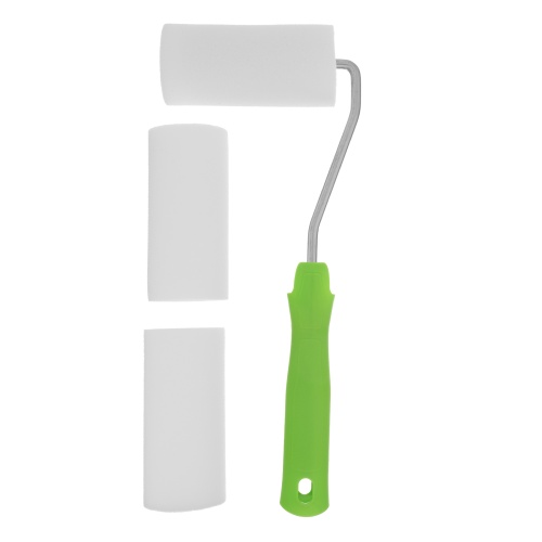 Валик "Поролон" с ручкой и 2 шубки 100 мм, D 42 мм, D ручки 6 мм Сибртех фото 3 Валик "Поролон" с ручкой и 2 шубки 100 мм, D 42 мм, D ручки 6 мм Сибртех фото 3