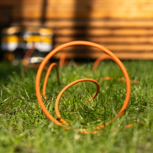 Удлинитель-шнур силовой Garden Series, б/з, ПВС, 10м, 1 розетка, 2 x 1 мм, Denzel фото 13