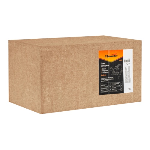 Тиски слесарные, 125 мм, поворотные, с наковальней Sparta фото 27