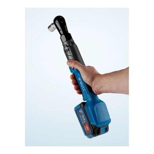 Аккумуляторная угловая трещотка (гайковерт) BULL CRW 9020 в кор. 90 Нм, 0-200 об/мин., LED 1333566 фото 9