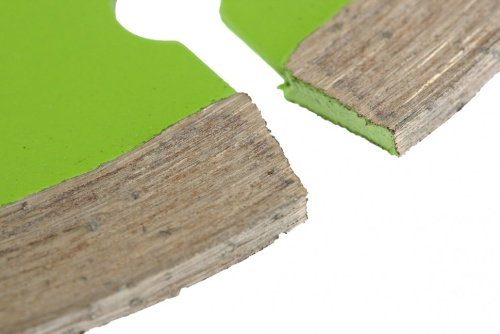 Диск алмазный, отрезной сегментный, 180 х 22.2 мм, сухая резка Сибртех фото 3