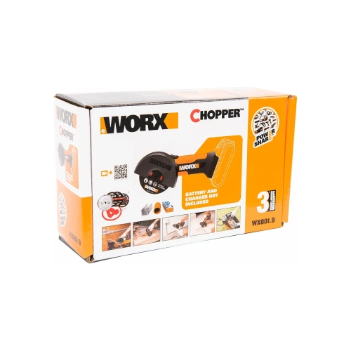 Угловая аккумуляторная шлифмашина WORX WX801 фото 10